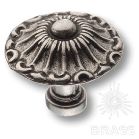 15.304.31.16 Ручка кнопка классика, старое серебро 15.304.31.16 Ручка кнопка классика, старое серебро