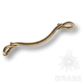 285-128-Antik Ручка скоба античная бронза 128 мм 285-128-Antik Ручка скоба античная бронза 128 мм