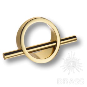 2110 Gold Ручка скоба модерн глянцевое золото 64 мм 2110 Gold Ручка скоба модерн глянцевое золото 64 мм