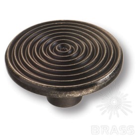 6130-836 Ручка кнопка, современная классика, старое серебро 6130-836 Ручка кнопка, современная классика, старое серебро