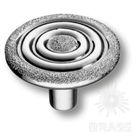 15.388.38 DIA 07 Ручка кнопка, глянцевый хром 15.388.38 DIA 07 Ручка кнопка, глянцевый хром