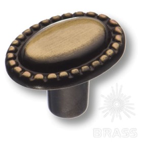 15.338.00.04 Ручка кнопка классика, старая бронза 15.338.00.04 Ручка кнопка классика, старая бронза