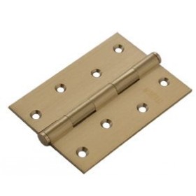 Стальные универсальные дверные петли Morelli MS 100X70X2.5-4BB BL Цвет - Черный 