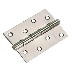 Стальные универсальные дверные петли Morelli MS 100X70X2.5-4BB SN Белый никель Стальные универсальные дверные петли Morelli MS 100X70X2.5-4BB SN Белый никель
