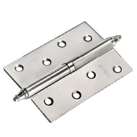 Стальные разъёмные дверные петли Morelli MS 100X70X2.5 L SN Белый никель Стальные разъёмные дверные петли Morelli MS 100X70X2.5 L SN Белый никель