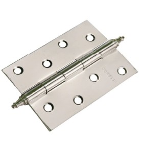 Стальные универсальные дверные петли Morelli MS 100X70X2.5-U PC Хром Стальные универсальные дверные петли Morelli MS 100X70X2.5-U PC Хром