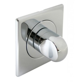 Завертка сантехническая Morelli Luxury LUX-WC-S CSA/CRO хром матовый/хром Завертка сантехническая Morelli Luxury LUX-WC-S CSA/CRO хром матовый/хром