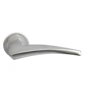 Ручка дверная Morelli Luxury WIND хром матовый Ручка дверная Morelli Luxury WIND хром матовый