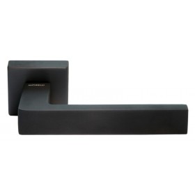 Дверные ручки MORELLI LUXURY HORIZONT-SQ NERO Цвет - Чёрный Дверные ручки MORELLI LUXURY HORIZONT-SQ NERO Цвет - Чёрный