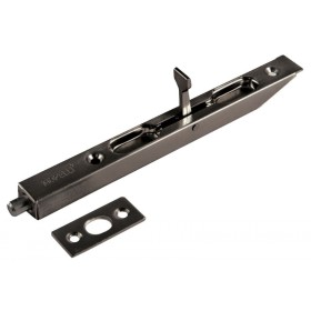 Торцевой шпингалет Morelli L160 BN Цвет - Черный никель Торцевой шпингалет Morelli L160 BN Цвет - Черный никель