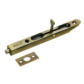 Торцевой шпингалет Morelli OL160 AB Цвет - Античная бронза Торцевой шпингалет Morelli OL160 AB Цвет - Античная бронза