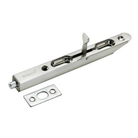 Торцевой шпингалет Morelli OL160 SN Цвет - Белый никель Торцевой шпингалет Morelli OL160 SN Цвет - Белый никель