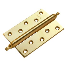 Латунные разъемные дверные петли Morelli с короной MB 120X80X3.5 PG L C Цвет - Золото Латунные разъемные дверные петли Morelli с короной MB 120X80X3.5 PG L C Цвет - Золото