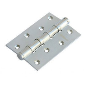Латунные универсальные дверные петли Morelli MBU 100X70X3-4BB SC Цвет - Матовый хром Латунные универсальные дверные петли Morelli MBU 100X70X3-4BB SC Цвет - Матовый хром