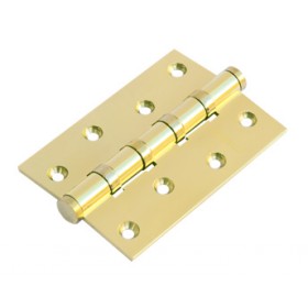 Латунные универсальные дверные петли Morelli MBU 100X70X3-4BB PG Цвет - Золото Латунные универсальные дверные петли Morelli MBU 100X70X3-4BB PG Цвет - Золото