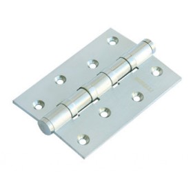 Латунные универсальные дверные петли Morelli MBU 100X70X3-4BB SN Цвет - Белый никель Латунные универсальные дверные петли Morelli MBU 100X70X3-4BB SN Цвет - Белый никель