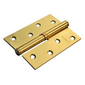 Стальные разъёмные дверные петли Morelli MSD 100X70X2.5 PG L Цвет - Золото Стальные разъёмные дверные петли Morelli MSD 100X70X2.5 PG L Цвет - Золото