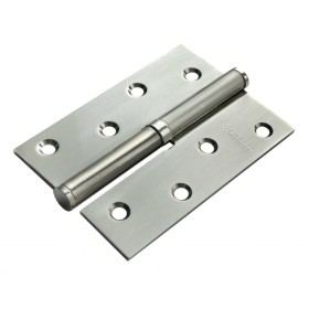 Стальные разъёмные дверные петли Morelli MSD 100X70X2.5 SN L Цвет - Белый никель Стальные разъёмные дверные петли Morelli MSD 100X70X2.5 SN L Цвет - Белый никель