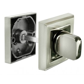 Завертка сантехническая Morelli MH-WC-S SN/BN Белый никель/черный никель Завертка сантехническая Morelli MH-WC-S SN/BN Белый никель/черный никель