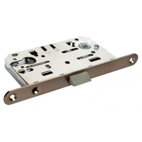 Замок бесшумный под ключевой цилиндр Morelli 1885P BN Цвет - Черный никель Замок бесшумный под ключевой цилиндр Morelli 1885P BN Цвет - Черный никель