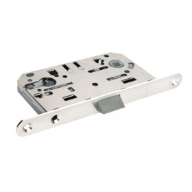 Замок бесшумный под ключевой цилиндр Morelli 1885P SC Цвет - Матовый хром Замок бесшумный под ключевой цилиндр Morelli 1885P SC Цвет - Матовый хром