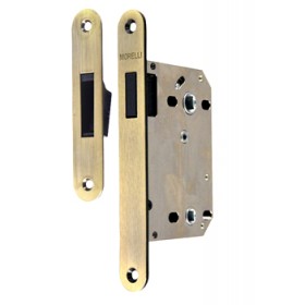 Защелка врезная магнитная под цилиндр Morelli 2070M AB Бронза Защелка врезная магнитная под цилиндр Morelli 2070M AB Бронза