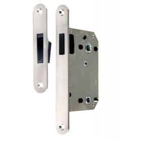 Защелка врезная магнитная под цилиндр Morelli 2070M SN Никель Защелка врезная магнитная под цилиндр Morelli 2070M SN Никель