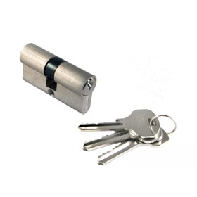 Ключевой цилиндр Morelli ключ/ключ (60 мм) 60C SN Цвет - Белый никель Ключевой цилиндр Morelli ключ/ключ (60 мм) 60C SN Цвет - Белый никель