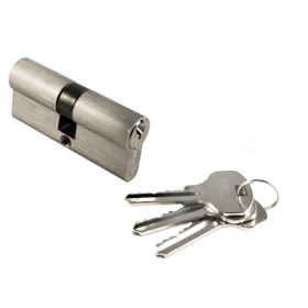 Ключевой цилиндр Morelli ключ/ключ (70 мм) 70C SN Цвет - Белый никель Ключевой цилиндр Morelli ключ/ключ (70 мм) 70C SN Цвет - Белый никель