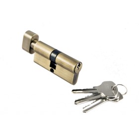 Ключевой цилиндр Morelli с поворотной ручкой (70 мм) 70CK AB Цвет - Античная бронза Ключевой цилиндр Morelli с поворотной ручкой (70 мм) 70CK AB Цвет - Античная бронза