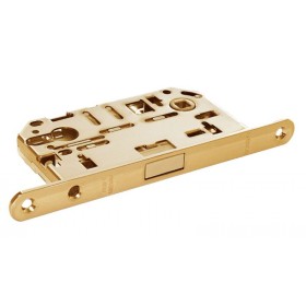 Замок магнитный под ключевой цилиндр Morelli Innovation IM L PG NP Цвет - Золото, без отв.планки Замок магнитный под ключевой цилиндр Morelli Innovation IM L PG NP Цвет - Золото, без отв.планки