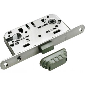 Замок под ключевой цилиндр магнитный Morelli M1885 SN Цвет - Белый никель