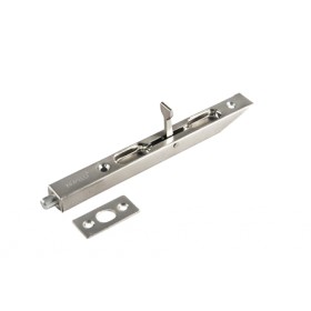 Торцевой шпингалет Morelli L160 SN Никель Торцевой шпингалет Morelli L160 SN Никель