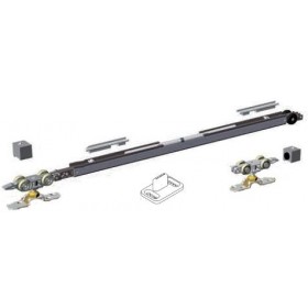 STABLE SET V-3 Комплект с двойным доводчиком, вес двери до 100кг, ширина двери от 760 до 1100мм (Механизм купе) MORELLI STABLE SET V-3 Комплект с двойным доводчиком, вес двери до 100кг, ширина двери от 760 до 1100мм (Механизм купе) MORELLI