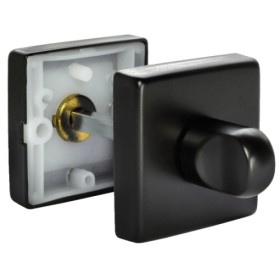 Завертка сантехническая Morelli LUX-WC-SQ NERO BL Цвет - черный Завертка сантехническая Morelli LUX-WC-SQ NERO BL Цвет - черный