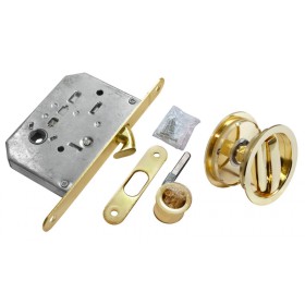 Комплект для раздвижных дверей купе Morelli MHS-1 WC SG Матовое золото