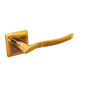 Дверная ручка Palidore A-277 SB/PB золото матовое / золото