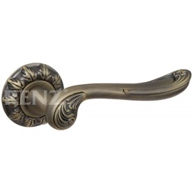 Межкомнатная дверная ручка RENZ Classic Глория DH 61-10 античная бронза матовая Межкомнатная дверная ручка RENZ Classic Глория DH 61-10 античная бронза матовая