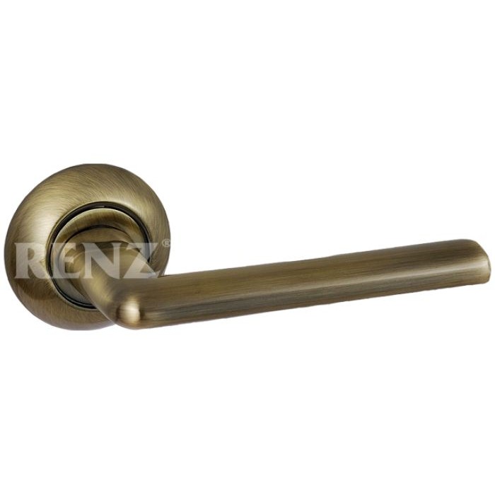 Межкомнатная дверная ручка RENZ Тренто DH (N) 19-08 бронза античная