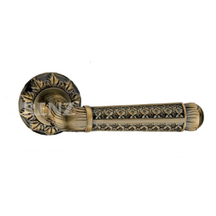 Межкомнатная дверная ручка RENZ Classic Альбино DH 63-10 античная бронза 