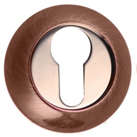 Накладка на цилиндр Renz ЕТ (N) 08 медь античная матовая