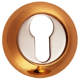 Накладка на цилиндр Renz ЕТ (N) 08 кофе блестящий