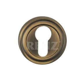 Накладка на цилиндр Renz ЕТ 16 бронза античная матовая