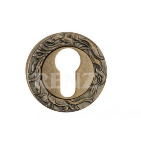 Накладка на цилиндр декоративная Renz ЕТ 20 бронза состаренная