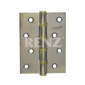 Петля стальная универсальная RENZ 100*75*2,5, 4 подш. бронза Петля стальная универсальная RENZ 100*75*2,5, 4 подш. бронза