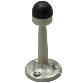 Ограничитель дверной настенный RENZ DS 77 SN никель матовый