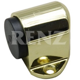 Ограничитель дверной напольный RENZ DS 31 PB латунь блестящая