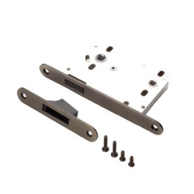 Магнитная защелка сантехническая Renz, межос. расст. 70 мм, бронза античная Магнитная защелка сантехническая Renz, межос. расст. 70 мм, бронза античная