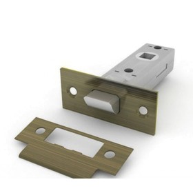 Защелка межкомнатная Renz L 5-45 бронза античная Защелка межкомнатная Renz L 5-45 бронза античная