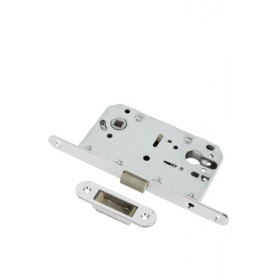 Замок магнитный под цилиндр Renz LBM 5085, хром блестящий Замок магнитный под цилиндр Renz LBM 5085, хром блестящий